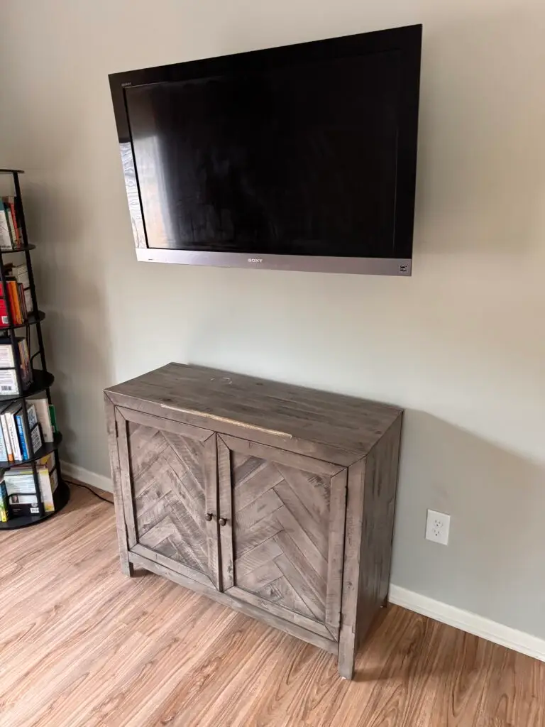 TV Mounting and Cord Concealment in Ada